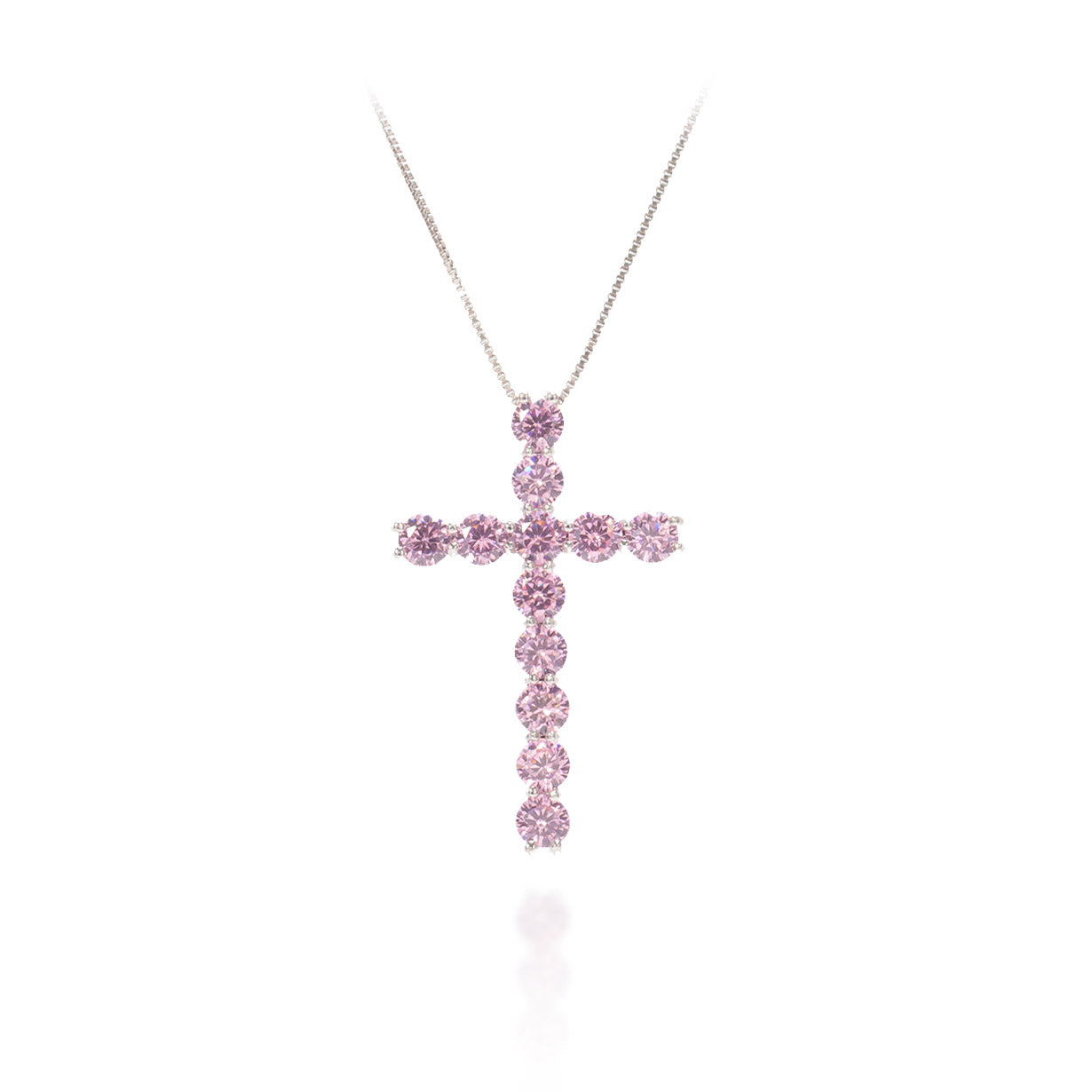 Crystal Cross Necklace