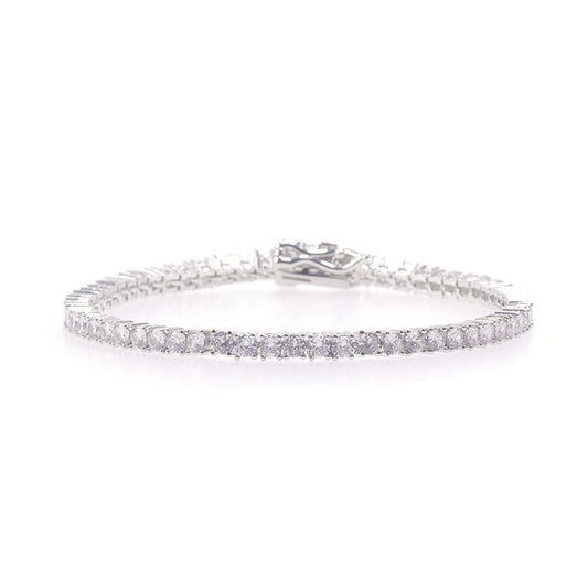 Classic Tennis Bracelet Silver
