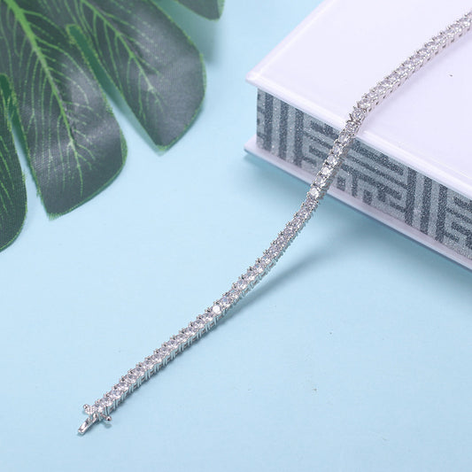 Classic Tennis Bracelet Silver